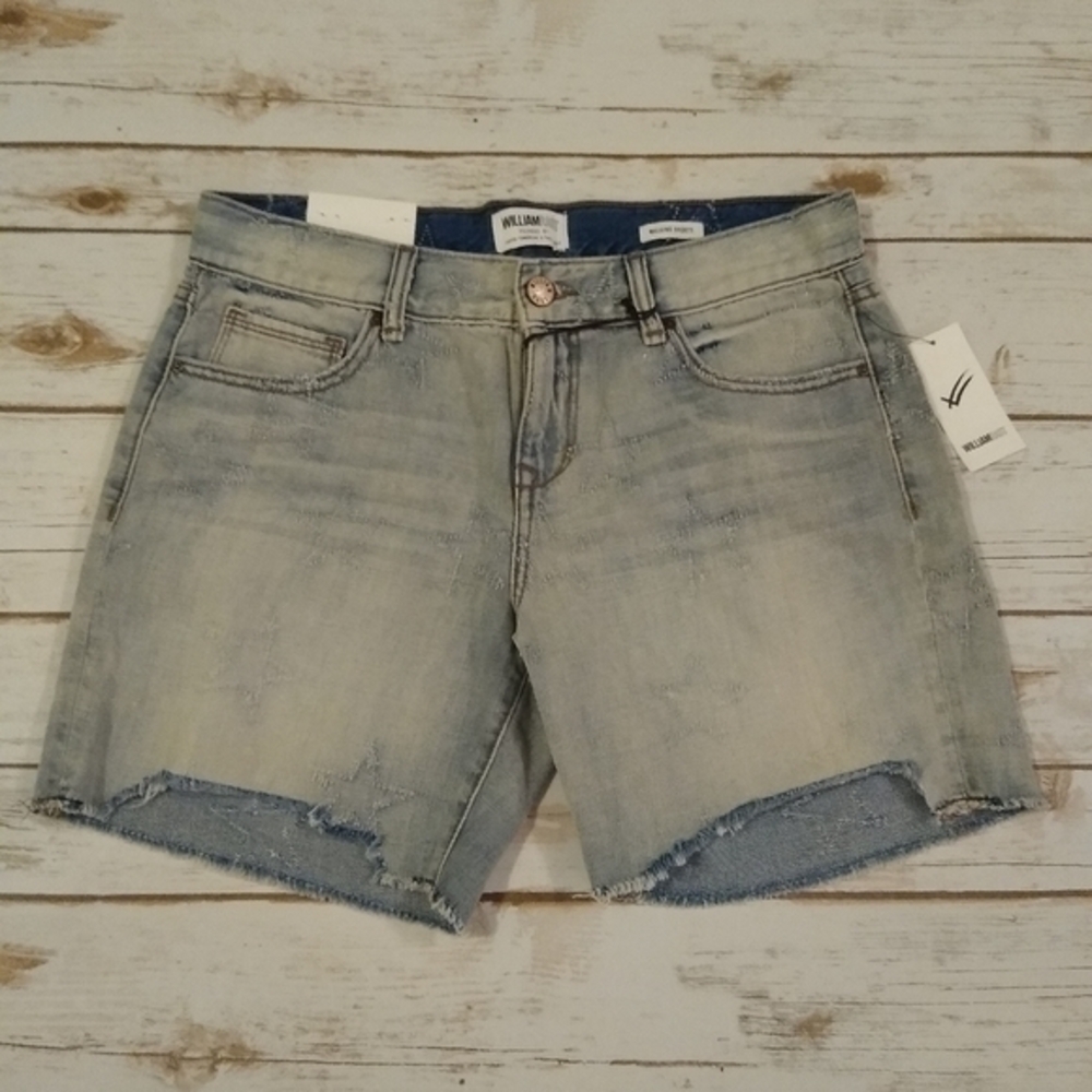 William Rast Denim Walking Shorts Forever Fave Size 27
